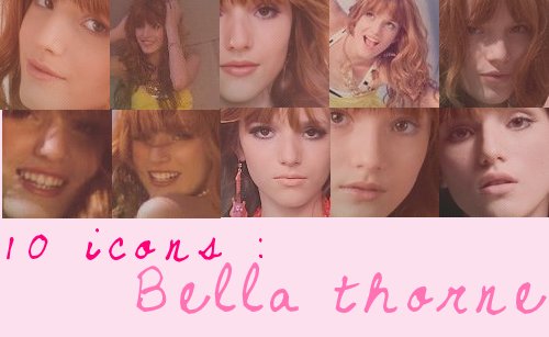 10 icons Bella thorne