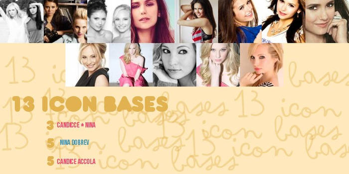 Pack Icons Nina y Candice