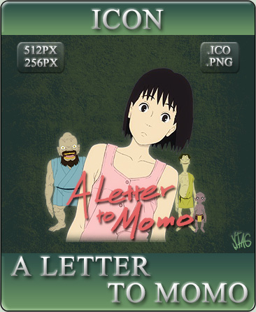 Anime Icon - A Letter to Momo