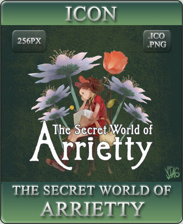Anime Icon The Secret World Of Arrietty By Yt Ag On Deviantart