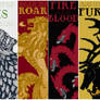 Game of Thrones: Bookmarks - Cross Stitch Patterns