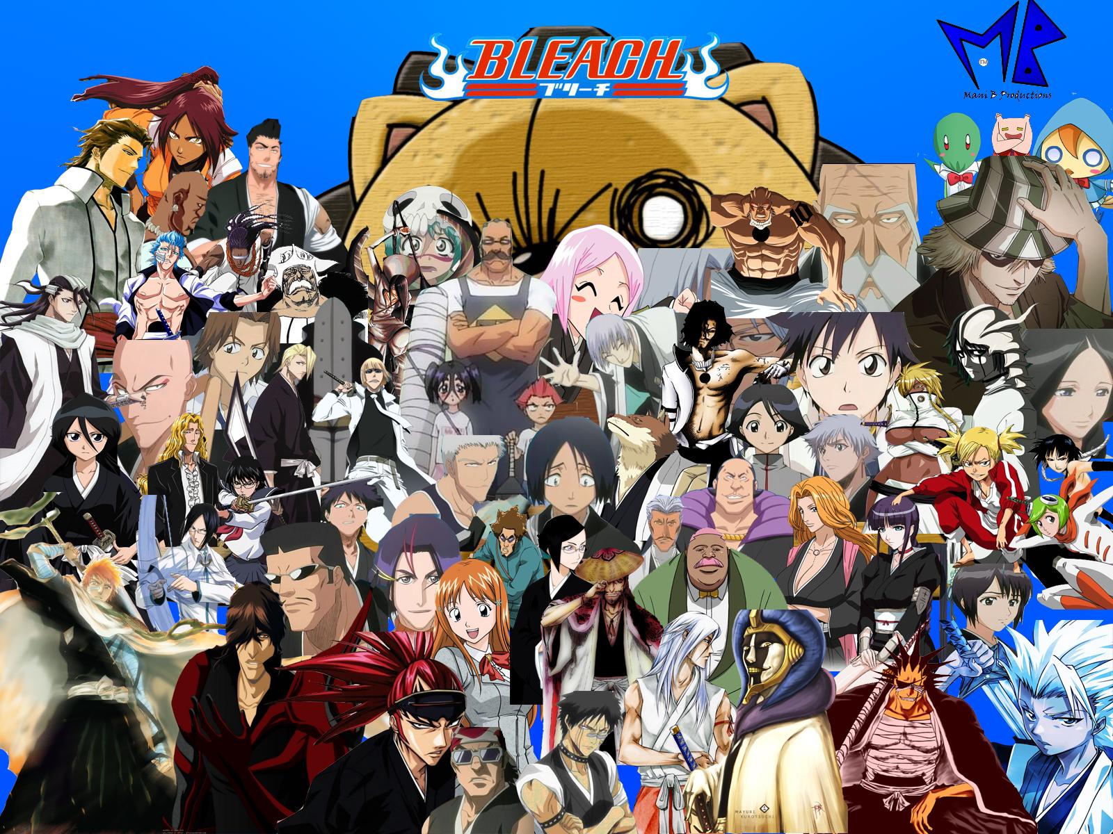 Bleach Character Collage by Mani-B on DeviantArt