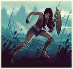 Wonder Woman in No Man's Land Animated