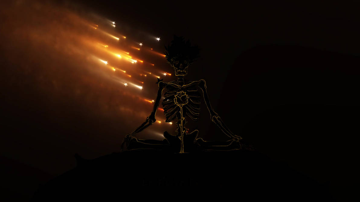 Le Petit Prince. The falling stars at time's end