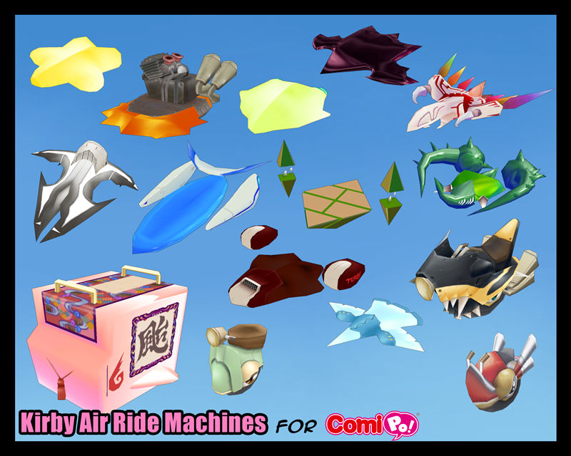 Comipo Kirby Air Ride Machines DL by Dragoshi1 on DeviantArt