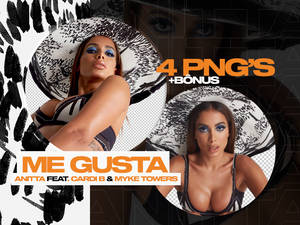 Anitta - Me Gusta PNGs