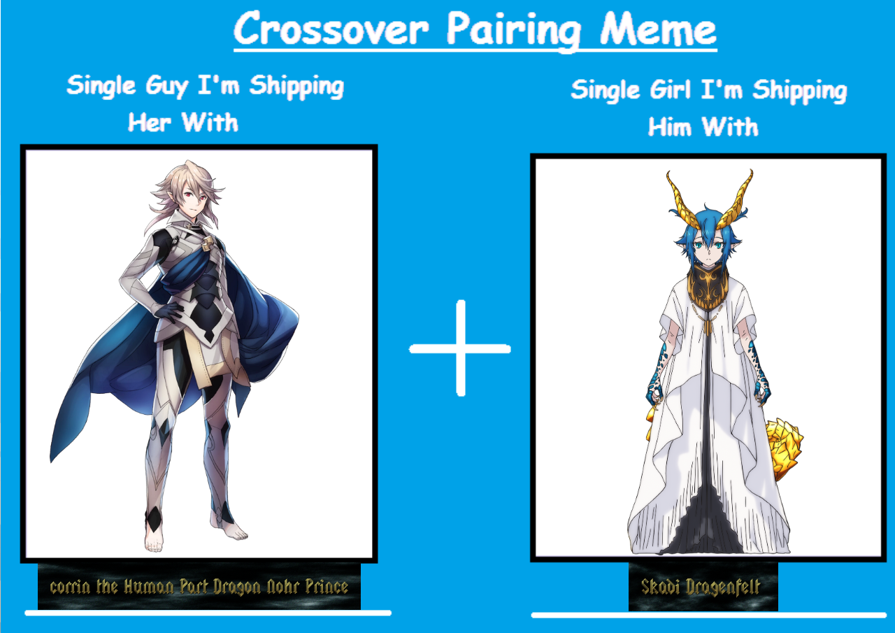 Crossover Pairing dragon male corrin x skadi by malecorrin on DeviantArt