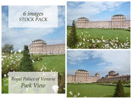 Royal Palace of venaria - Park View - Stock pack