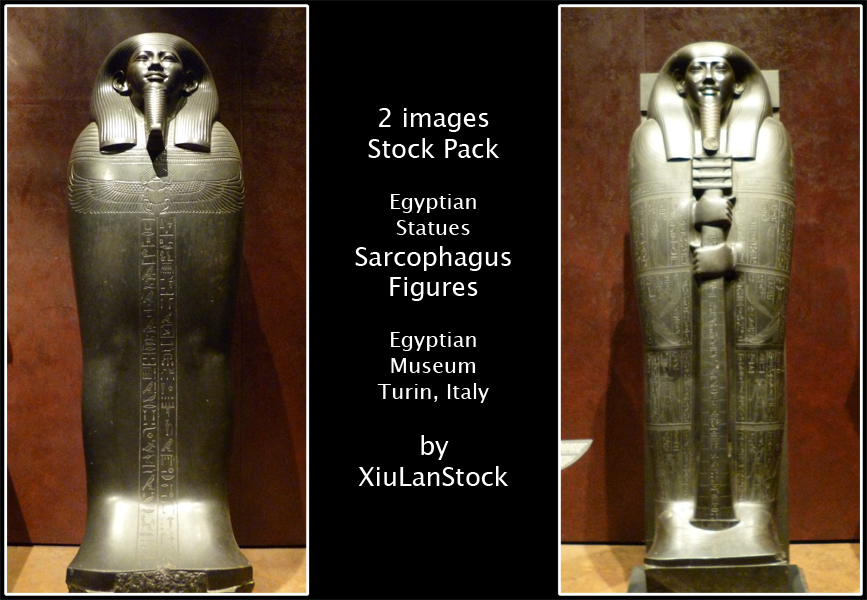 Egyptian Statues - Sarcophagus Figures