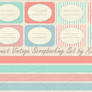 Sweet Vintage Scrapbooking Set