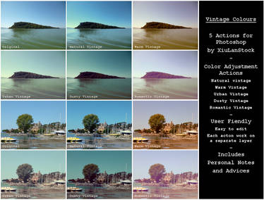 Vintage Colours Actions