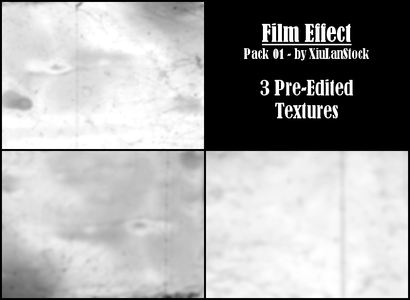 Film Effect Textures Pack 01