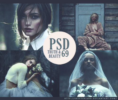 PSD 69 - Truth and Beauty by KrypteriaHG on DeviantArt
