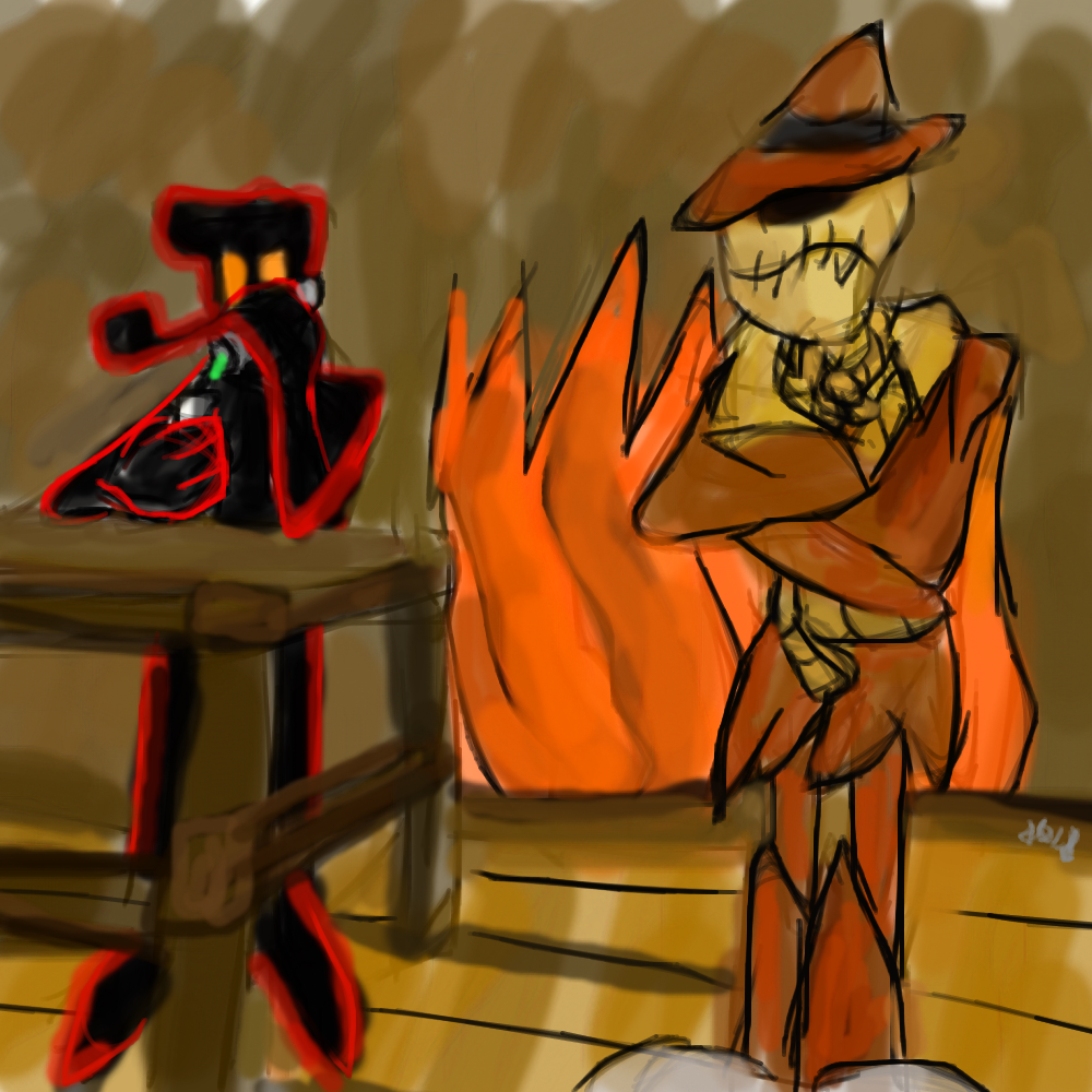 The Master of Fear and apprentice 1 by XbinaryBrwnfanartist on DeviantArt