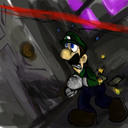 Luigi, the master thief
