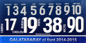 Galatasaray Font By Srhtaybrk On Deviantart