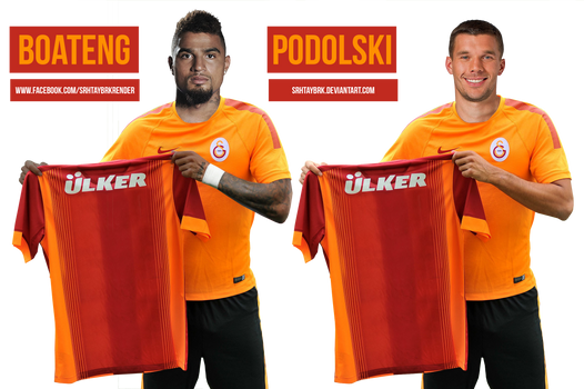 Podolski Boateng Render