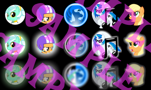 Tsu's Pony Orbs Volume 1 by TsugaruAmaranth on DeviantArt
