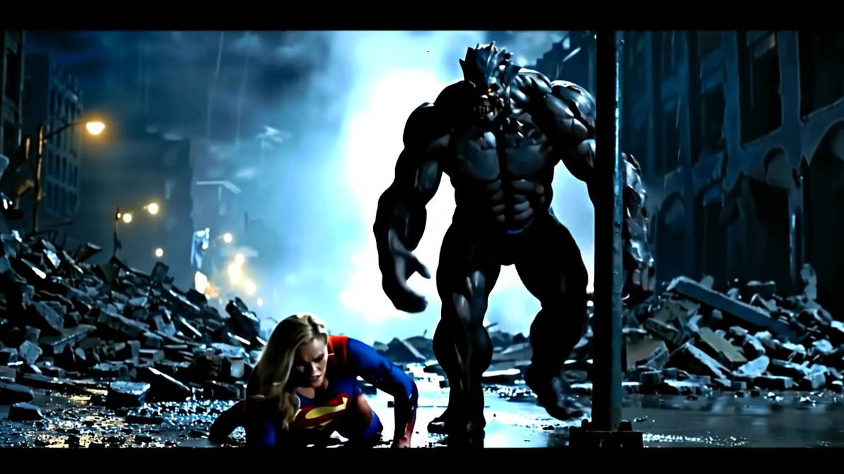Supergirl vs Doomsday Part 2 by justnorm on DeviantArt