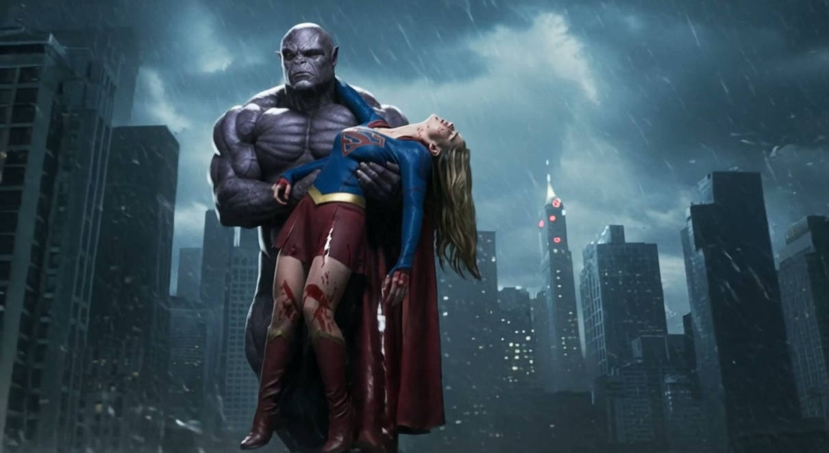 Supergirl vs The Parasite by justnorm on DeviantArt