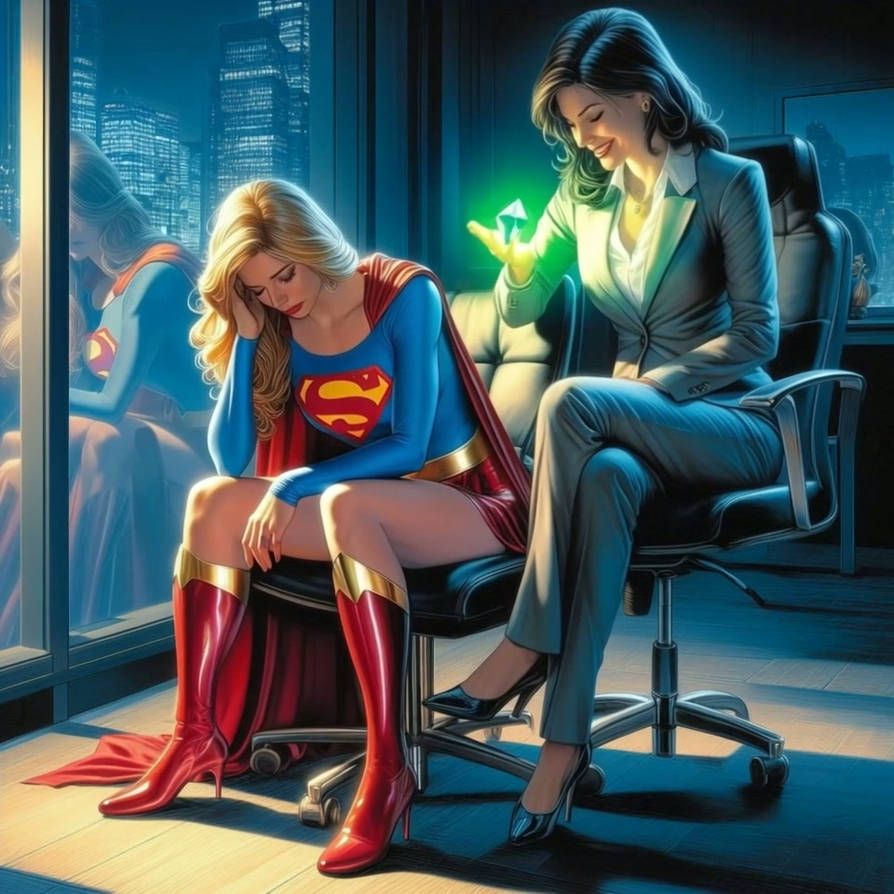 Lena and Supergirl by justnorm on DeviantArt