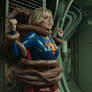 Supergirl and the Alien Tentacles