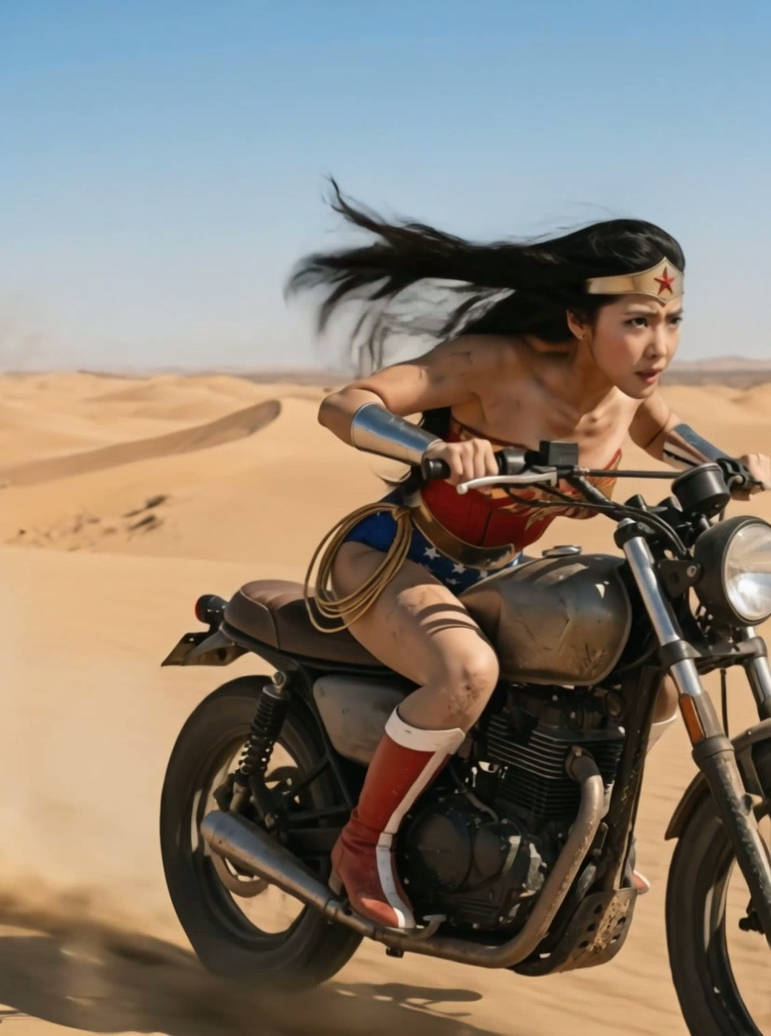 Wonder Woman on the Trail by justnorm on DeviantArt