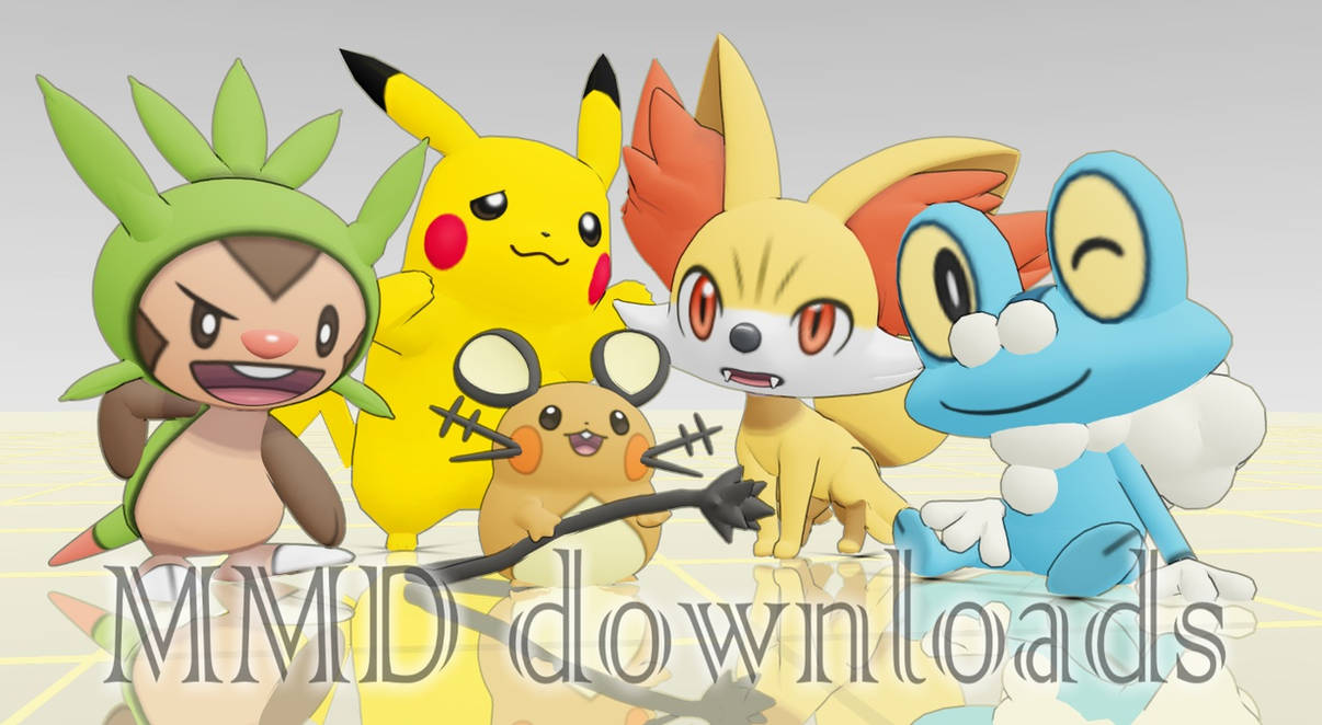 MMD Pokemon Team XY Download by Jakkaeront