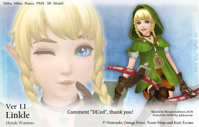 MMD Linkle DL Ver 1.1 (Hyrule Warriors) by Jakkaeront