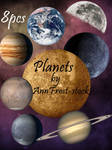 Planets pack by AnnFrost-stock