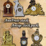 Antique clock pack