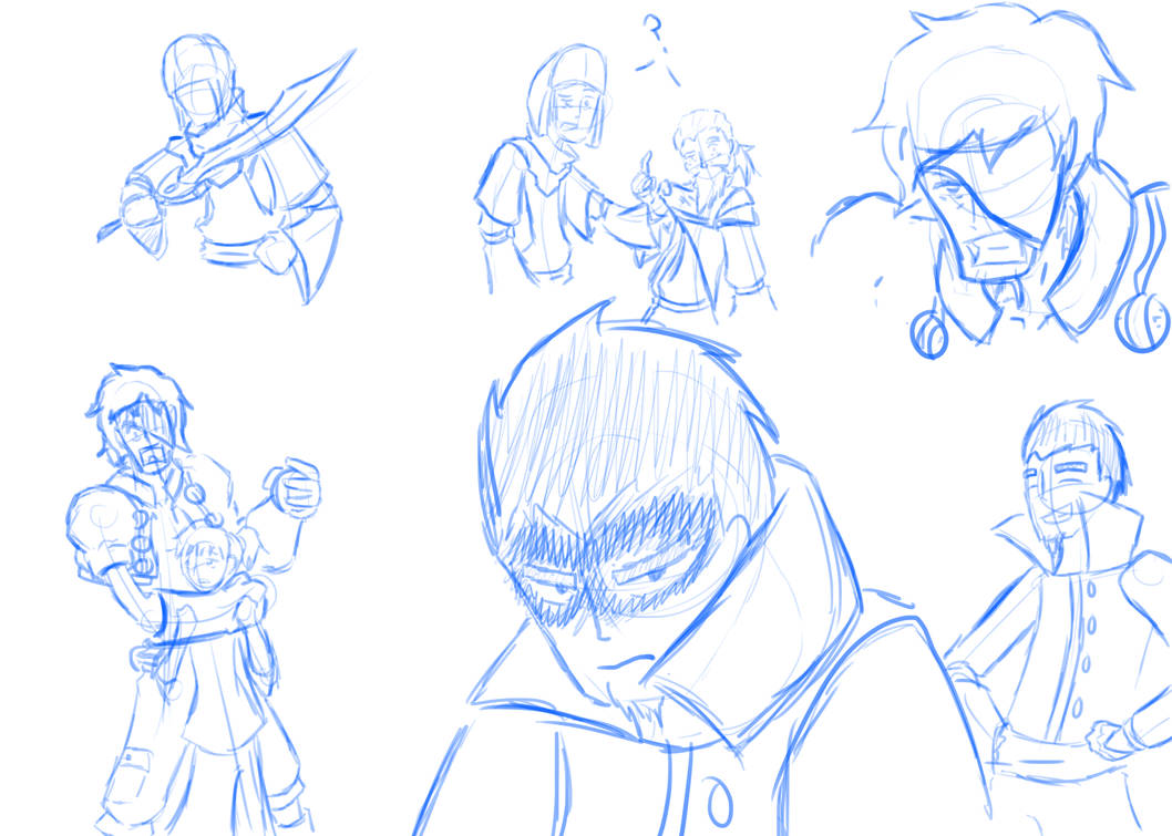 Homework: Story poses by Deterex525 on DeviantArt