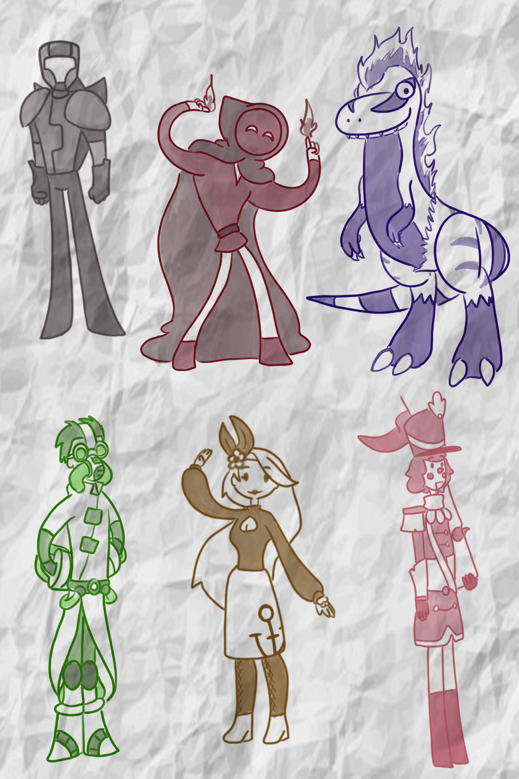 More Carnival Adventure Doodles by Deterex525 on DeviantArt