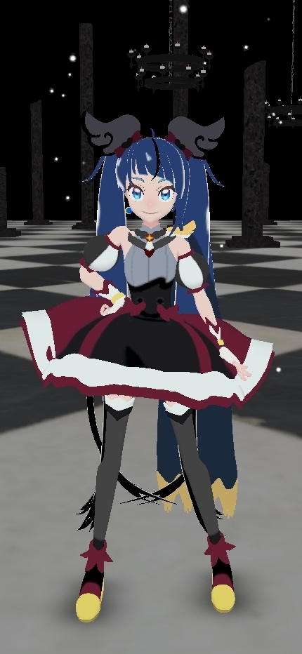 Precure mmd Dark cure sky model dl by Fardaheba33 on DeviantArt