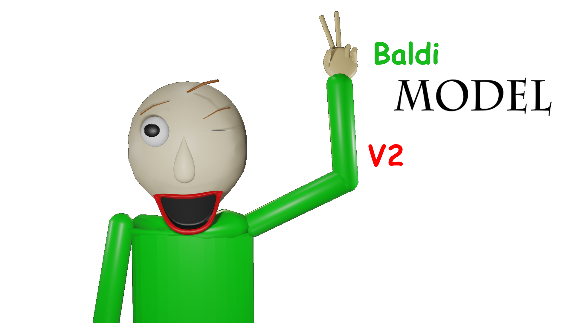 Blender 2.79] Baldi's Basics Plus Model Pack by gabrielgalvao2019