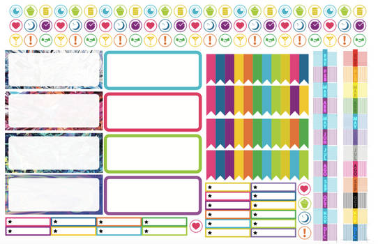 Free Download Stickers Planner 2016 // UCO