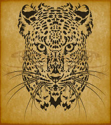 Tribal Big Cat Leopard