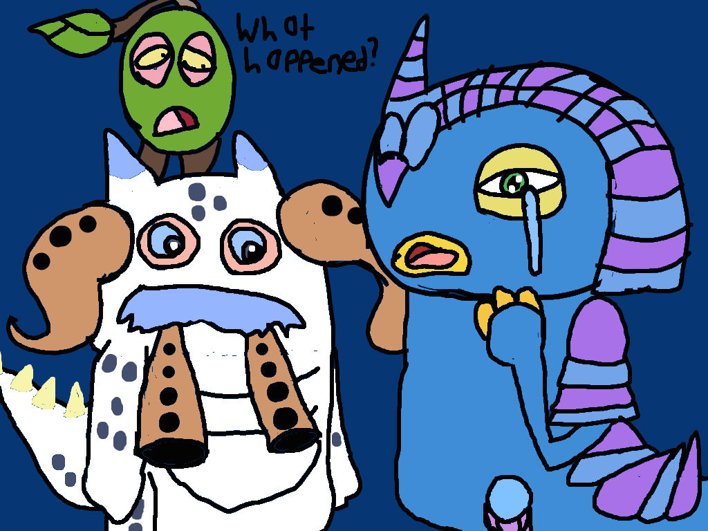 Meanwhile in mythical island by Itzshadow3322 on DeviantArt