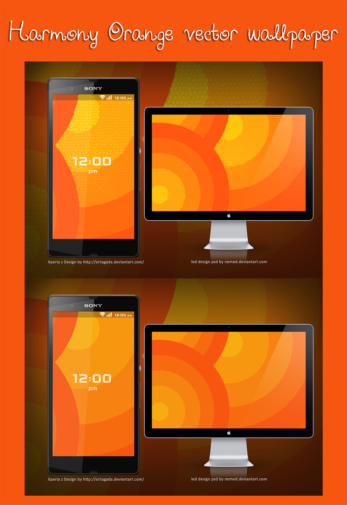 Harmony Orange Pack by nitinchamp