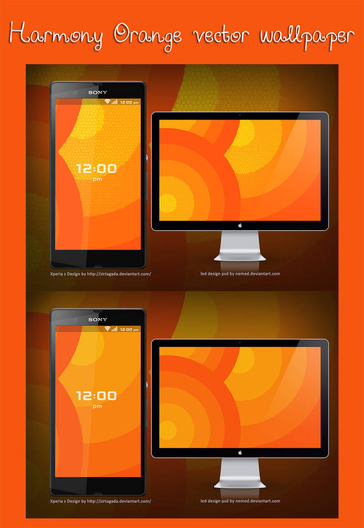 Harmony Orange Pack by nitinchamp