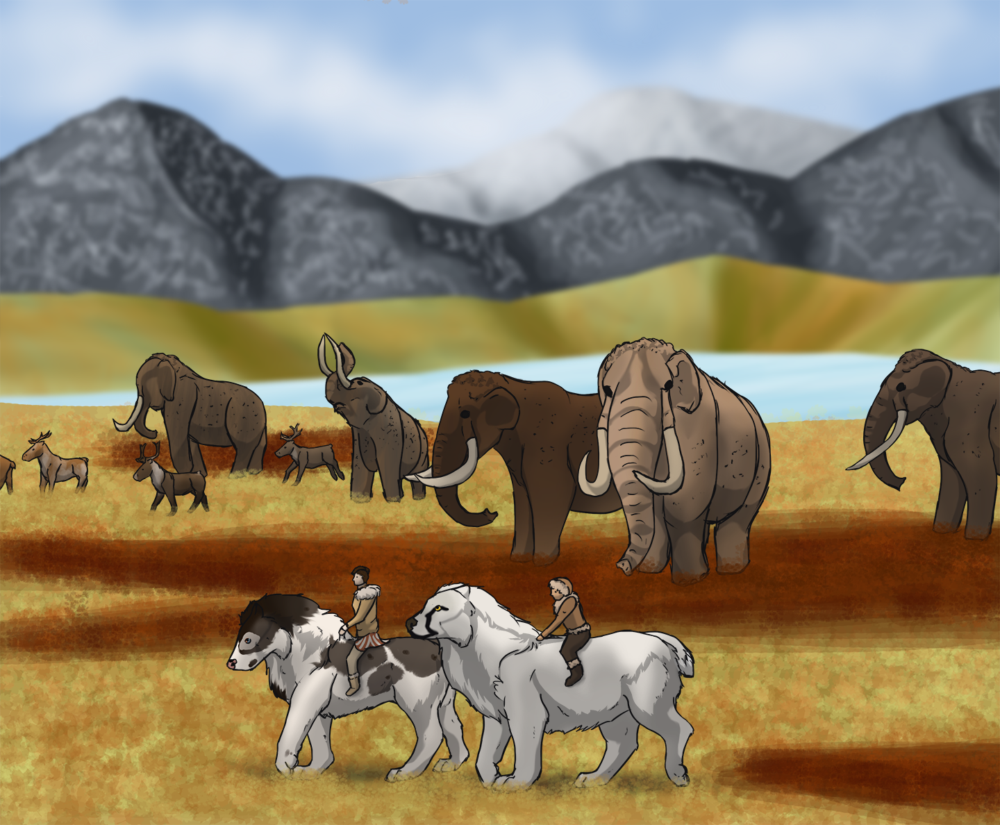 First Hunt Prehistoric Hunting by Events-Of-Tokotna on DeviantArt