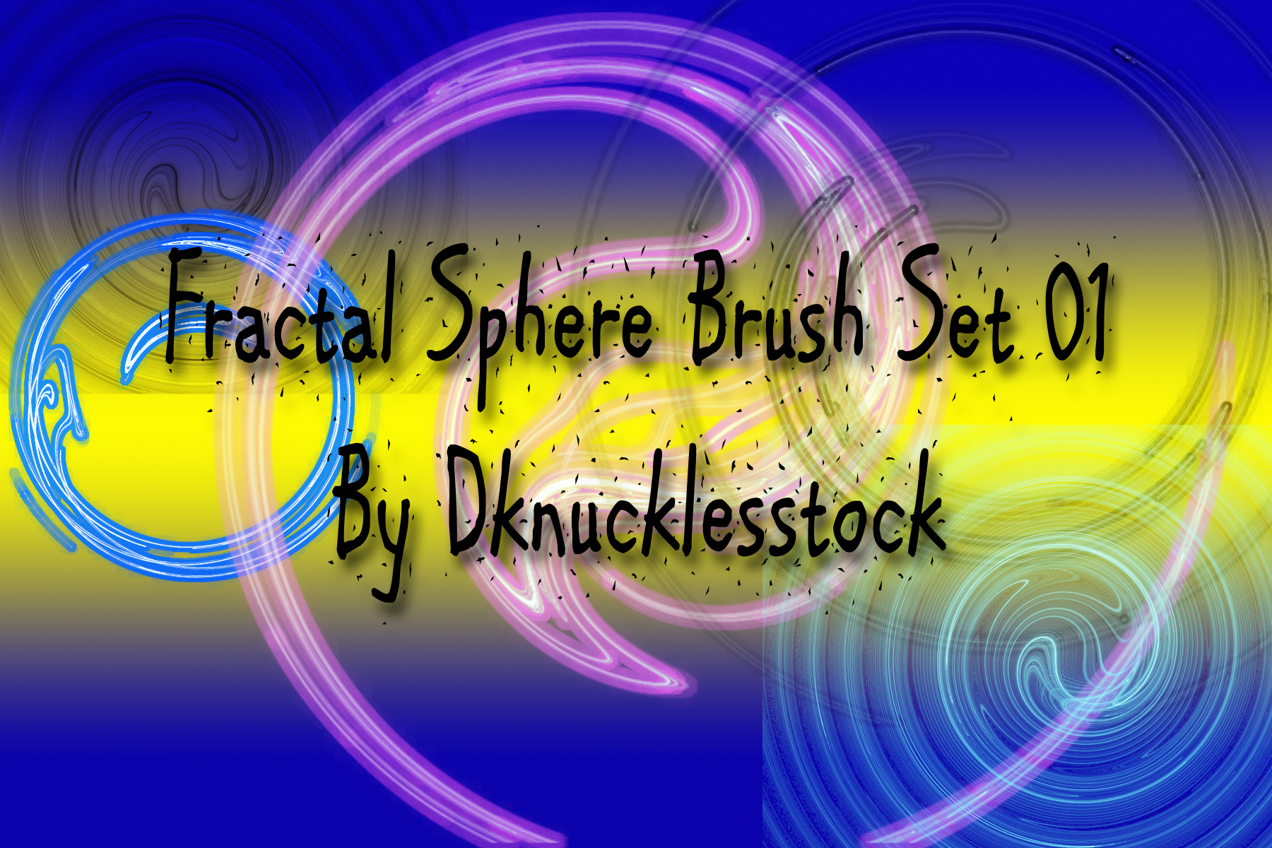 Fractal Sphere Brush Set 01