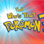 Who's That Pokemon?