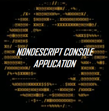 NondescriptConsoleApplication