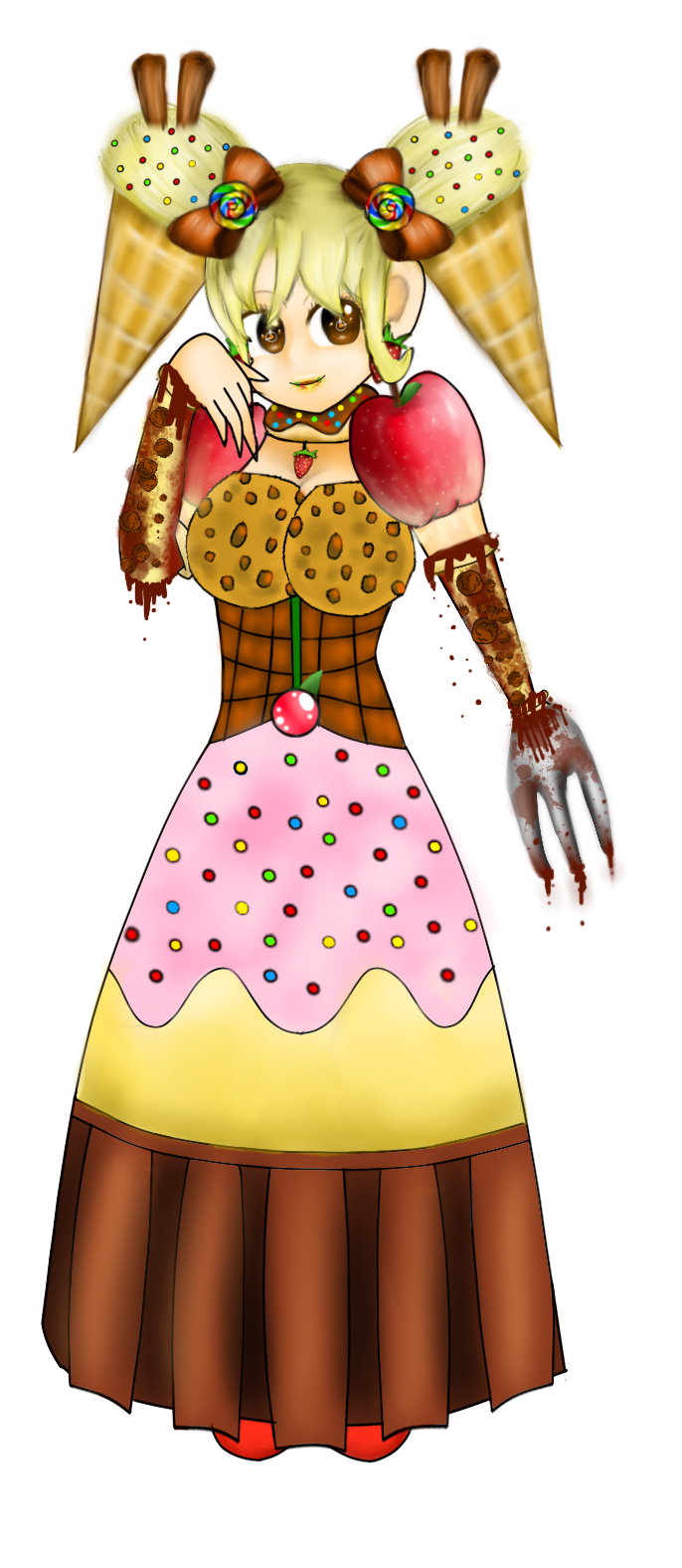 7 Deadly Sins Design - Gluttony by CherrySailorMoon on DeviantArt