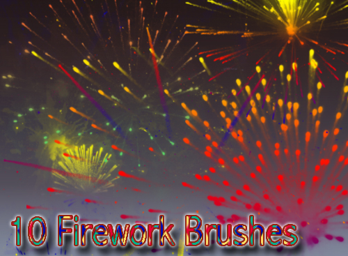 10 Firework Brushes