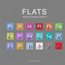 FLATS Adobe CS6 Icons