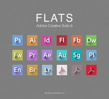 FLATS Adobe CS6 Icons