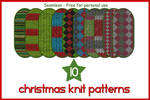 10 Christmas Knit Patterns 2