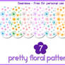 7 Pretty Floral Patterns
